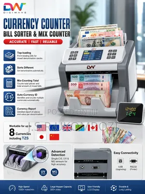 *Digiwave Multi Denomination Money Counter