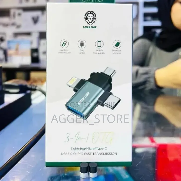 Greenlion 3-in-1 Otg Adapter