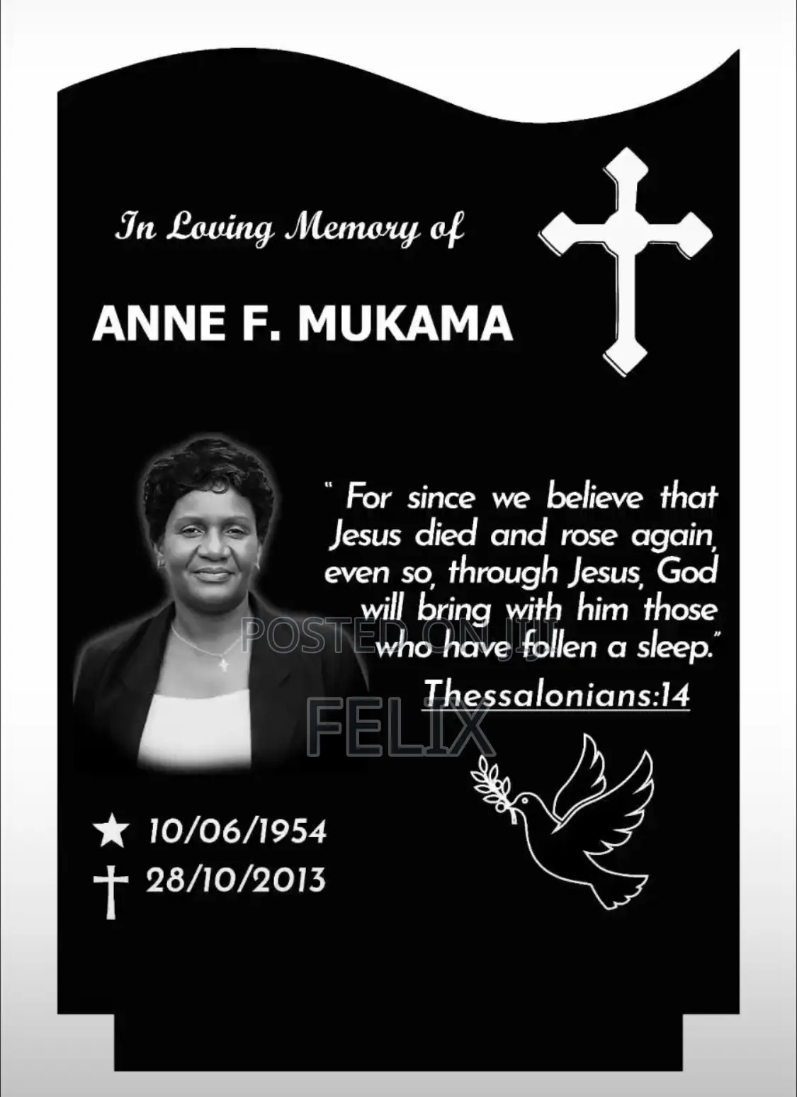 Tombstones / Headstones and Mabo Za Makaburi (Granite Halisi)