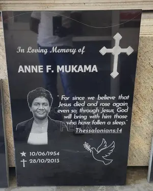 Tombstones / Headstones and Mabo Za Makaburi (Granite Halisi)