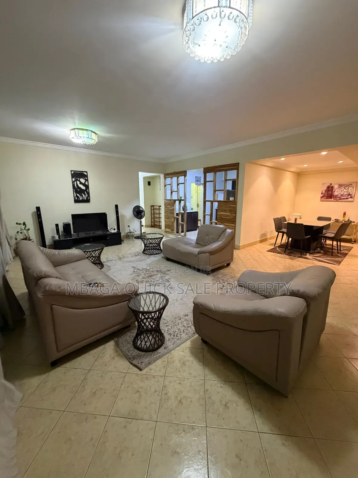 Furnished 3bdrm Apartment in Upanga, Goba for rent