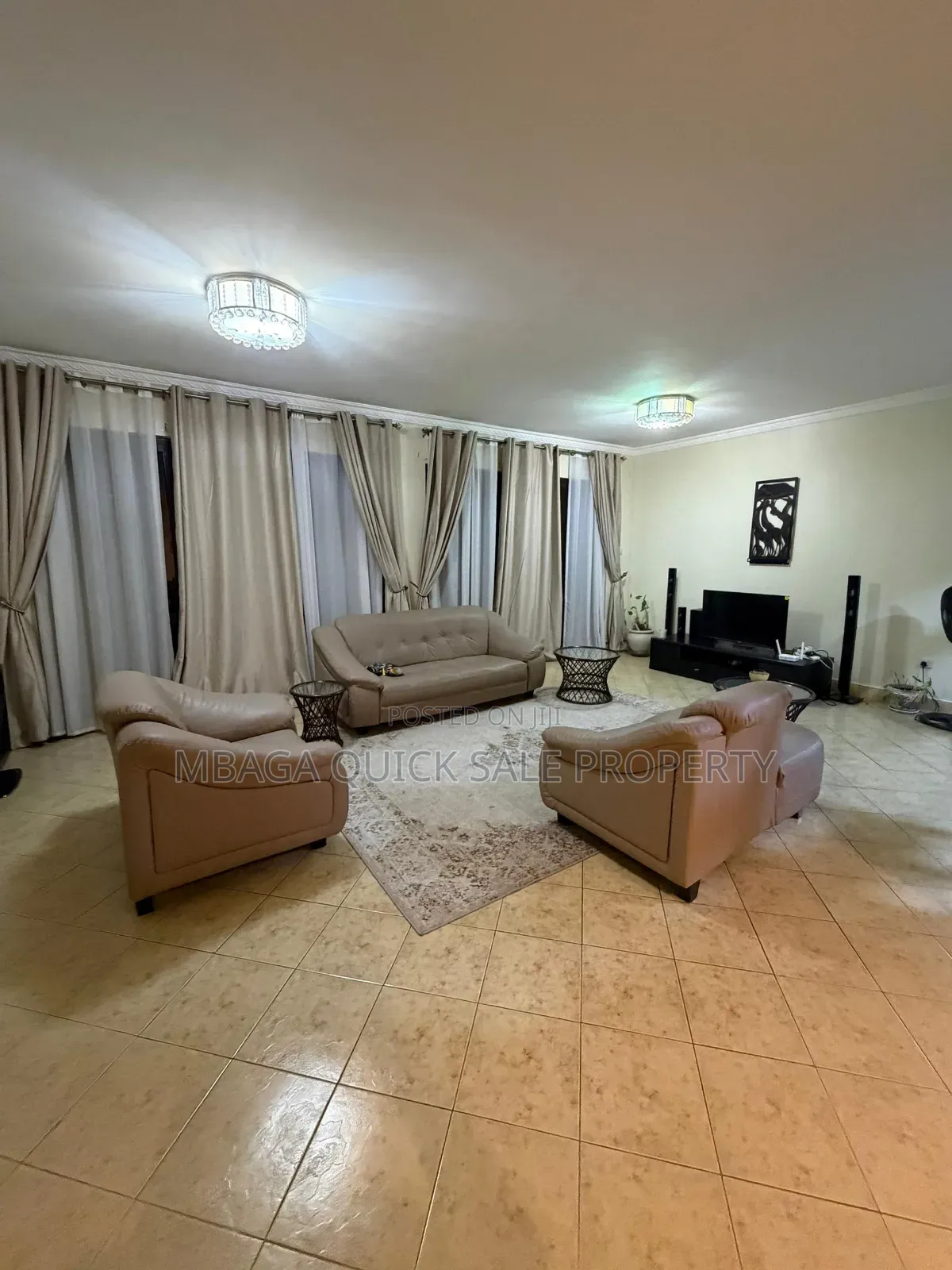 Furnished 3bdrm Apartment in Upanga, Goba for rent