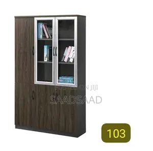 Wooden File Cabinet 3 Doors