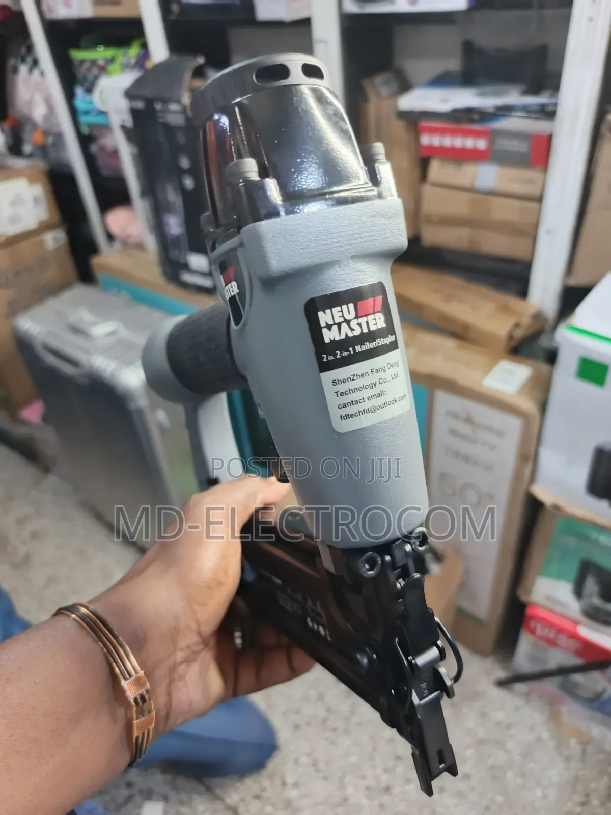 Neu Master Nail Gun And Stepler , Two In One