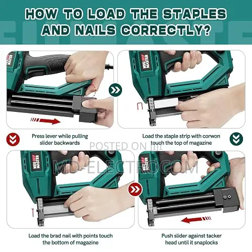 Neu Master Ntc0040 Electric Nail Gun