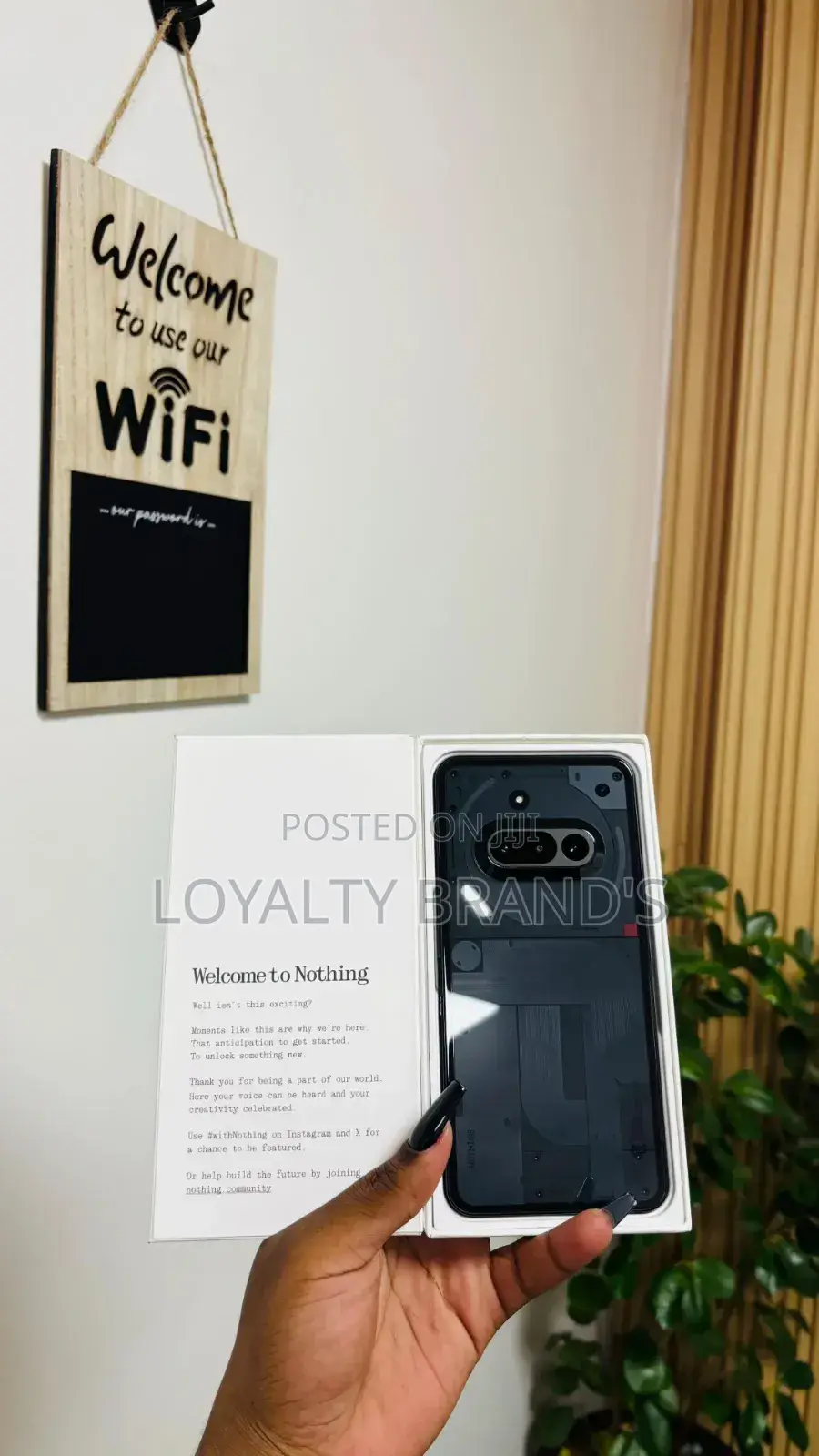 New Nothing Phone 3a 256 GB Black