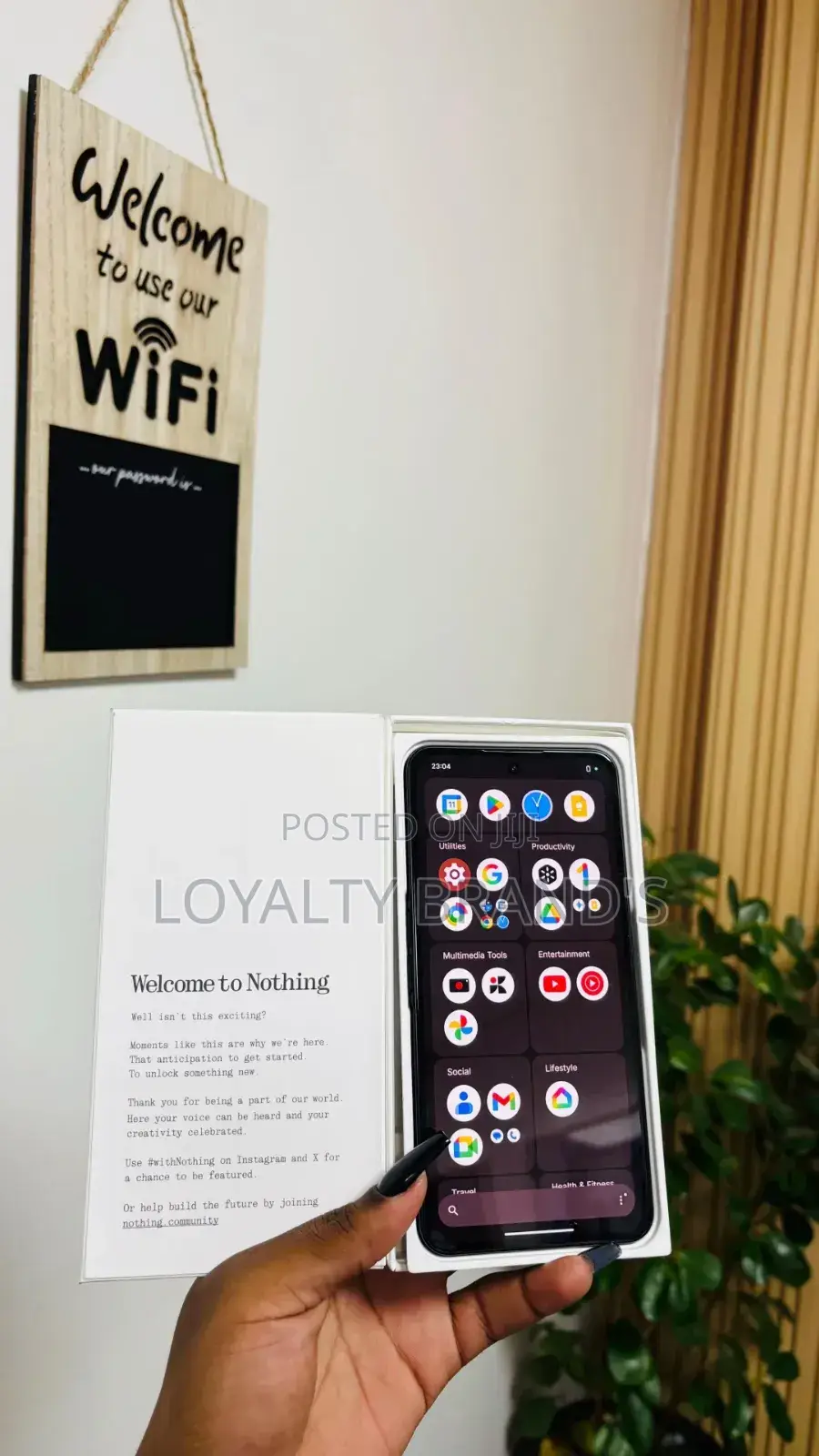 New Nothing Phone 3a 256 GB Black
