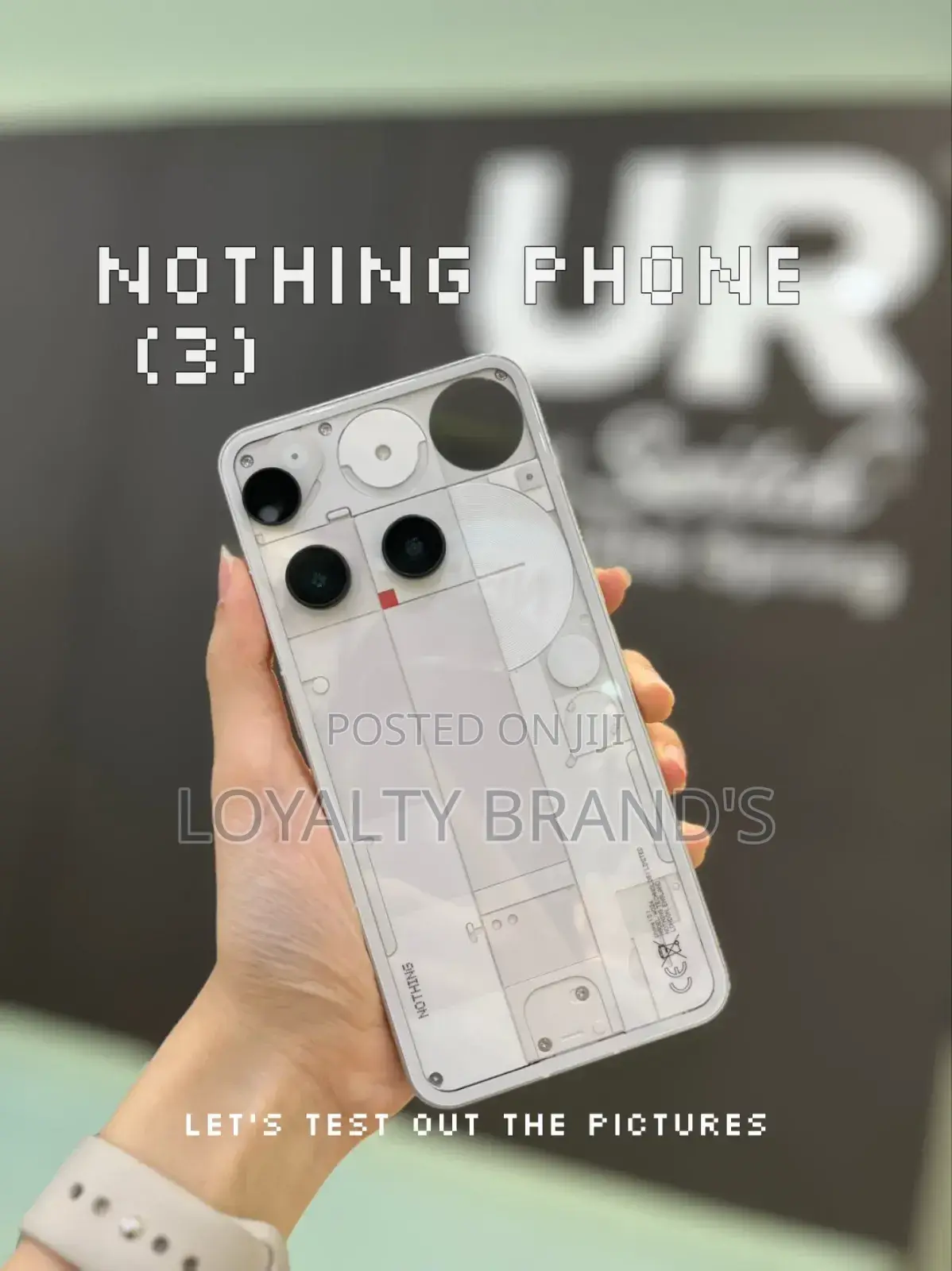 New Nothing Phone 3 256 GB White