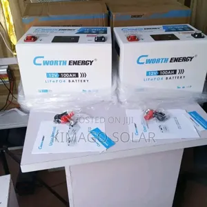 Lithium Battery 100ah 12v Lightweight 17kg Yenye Screen