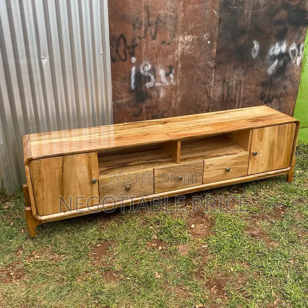 Premium Solid Wood Tv Showcase