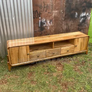 Premium Solid Wood Tv Showcase