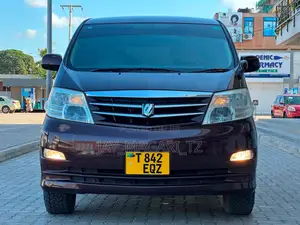 Toyota Alphard 2006 Maroon