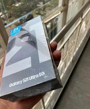 New Samsung Galaxy S21 Ultra 5G 128 GB Black