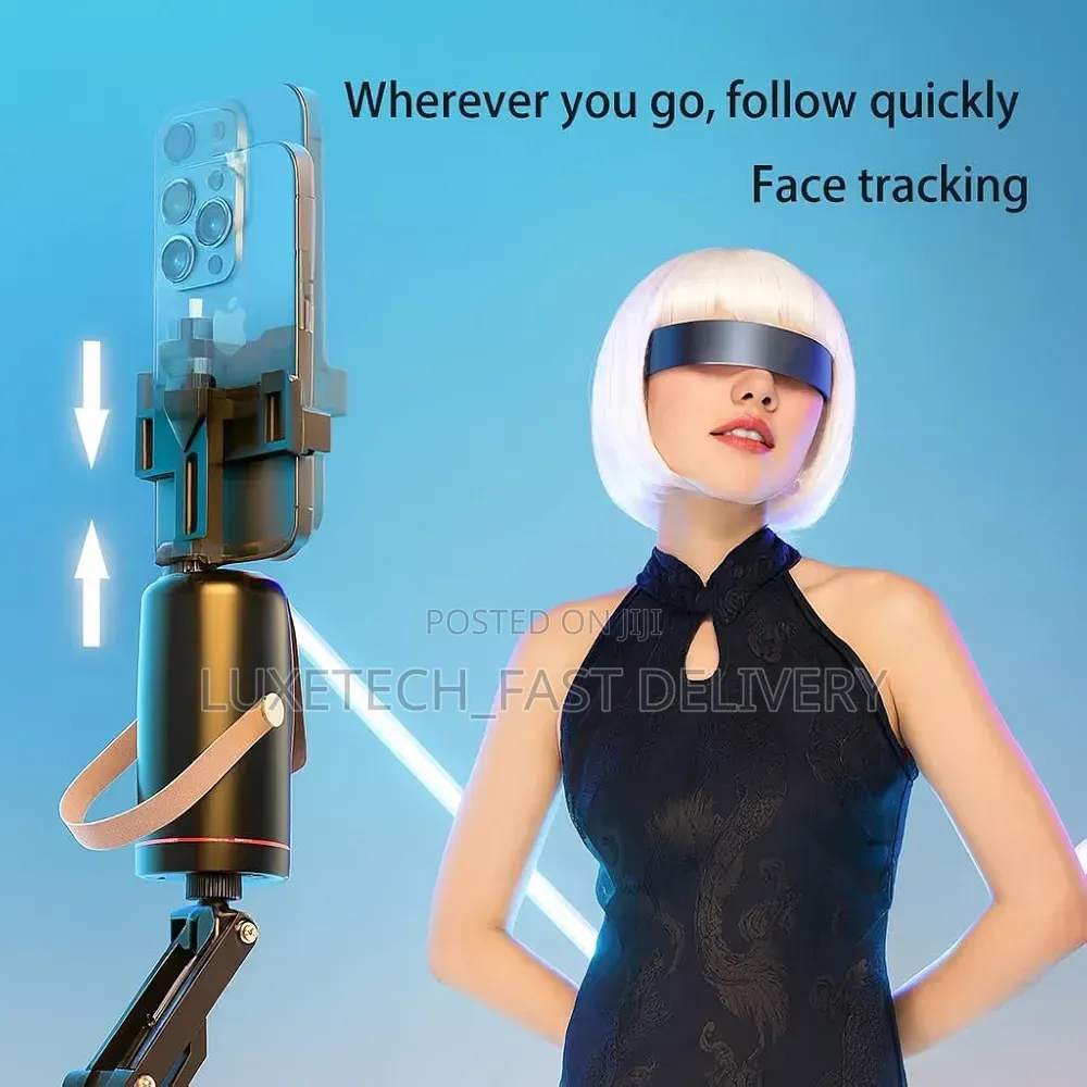 Q03 360° Auto Face Tracking Gimbal Stabilizer for Content Creation