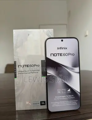 New Infinix Note 60 Pro 256 GB Gray