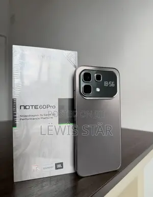 New Infinix Note 60 Pro 256 GB Gray