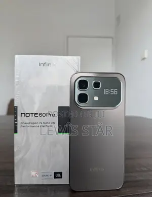 New Infinix Note 60 Pro 256 GB Gray