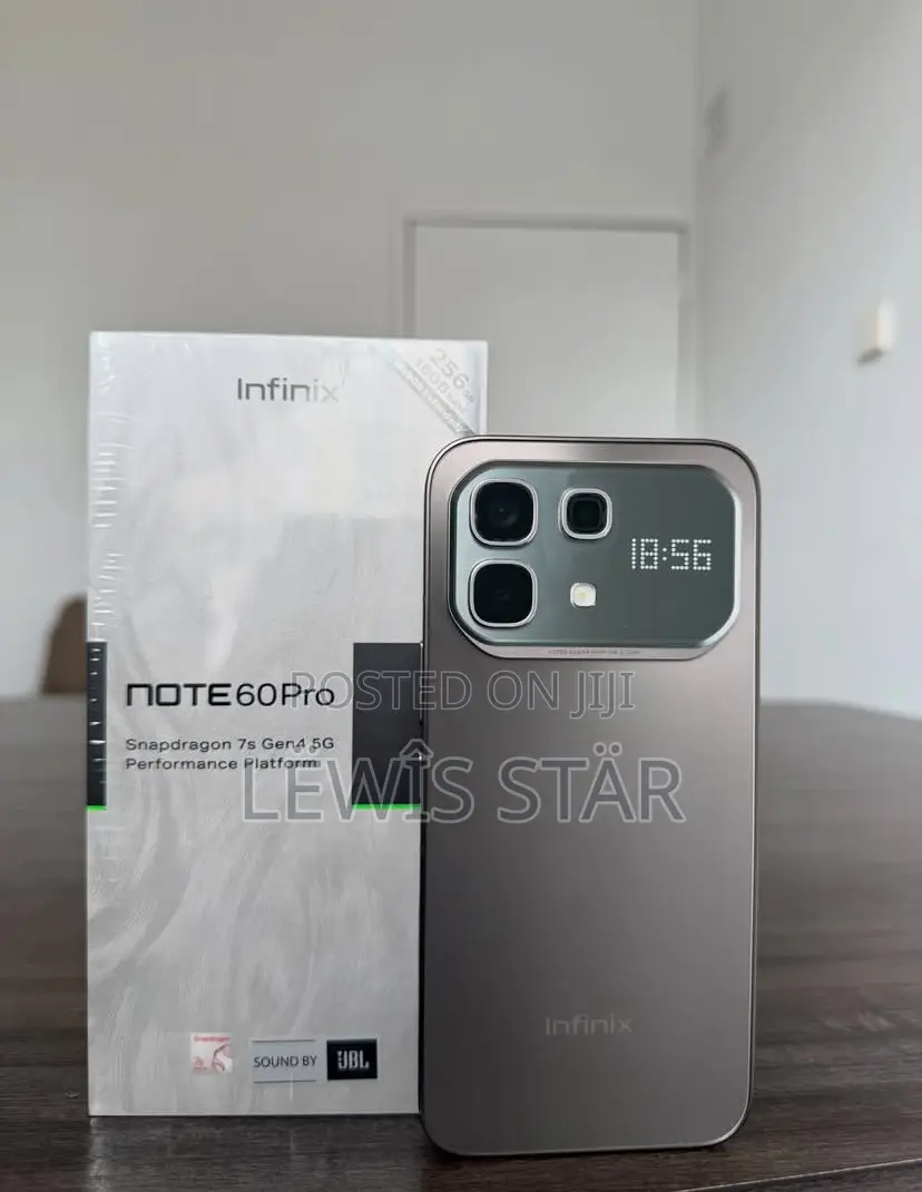 New Infinix Note 60 Pro 256 GB Gray