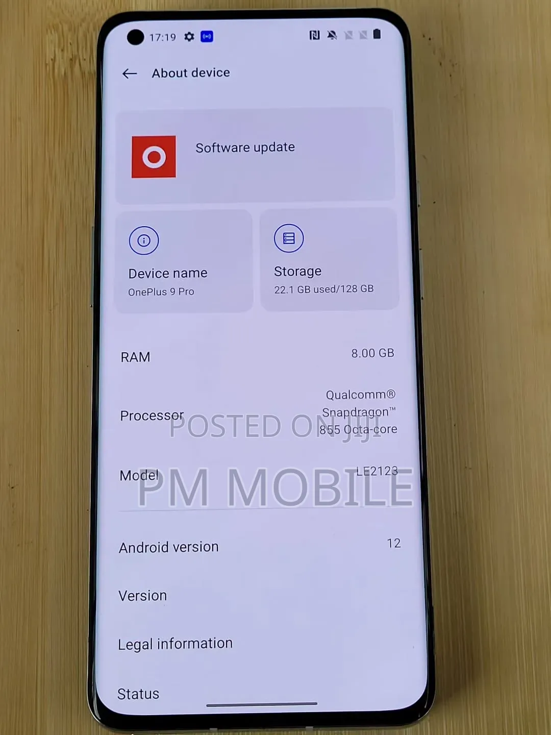 OnePlus 9 Pro 128 GB Gray