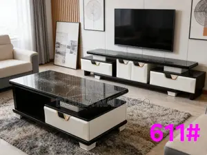 Meza Na Coffee Table Yake Kari Sana Jaman