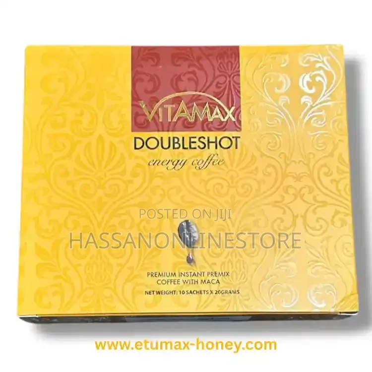 Vitamax Doubleshot Coffee 10 Sachets X 20g for Male