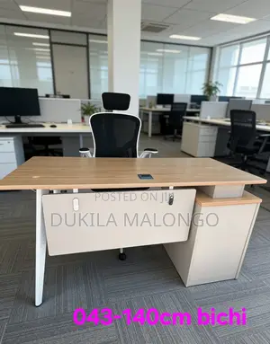 Office Table Ngumu Mno Jaman Cm 140 Kwa 65