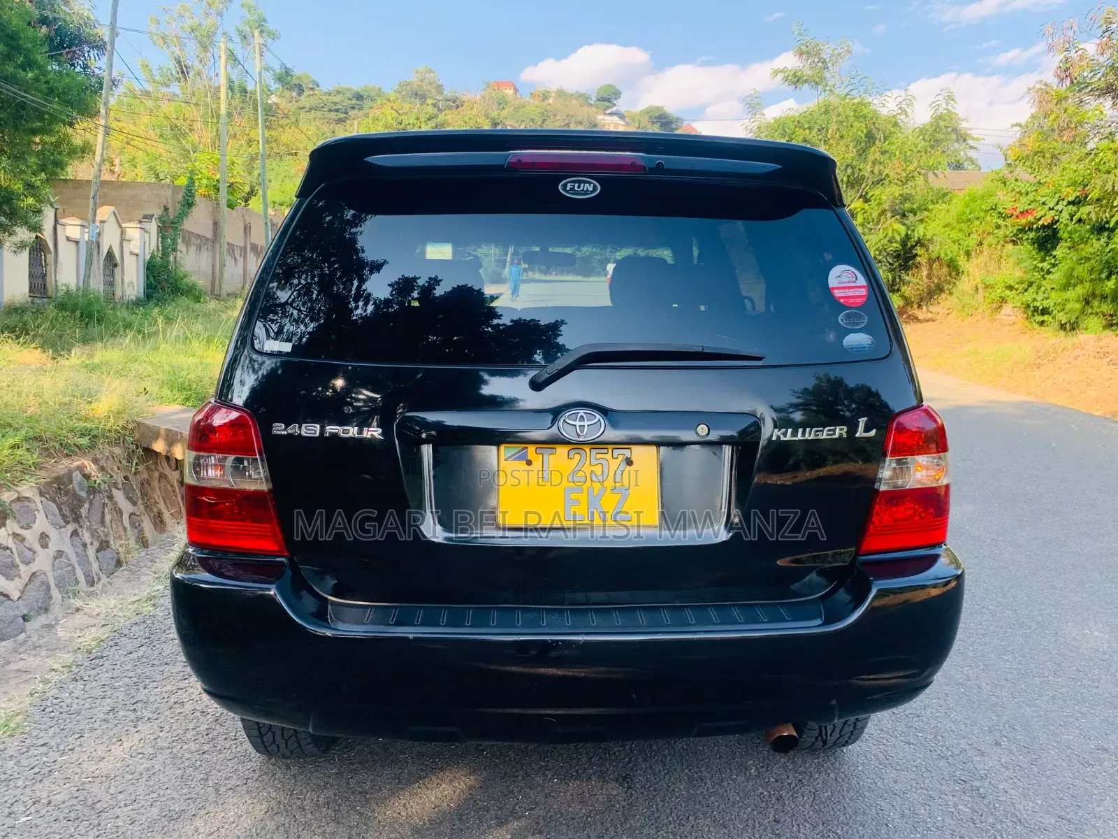 Toyota Kluger 2005 Black