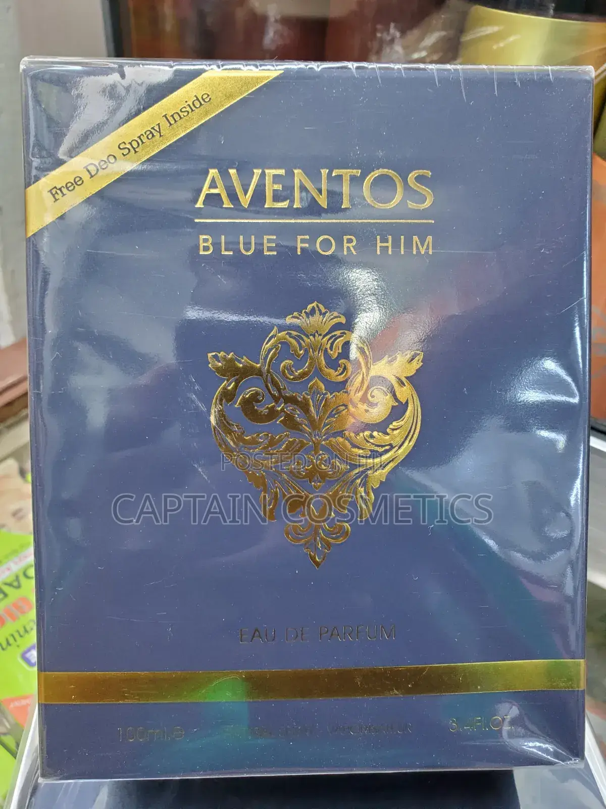 Hii Ni Aventos Blue for Him Eau De Parfum (100ml).