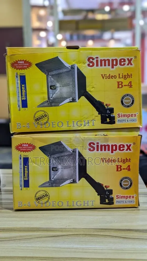 Simpex Video Light B4