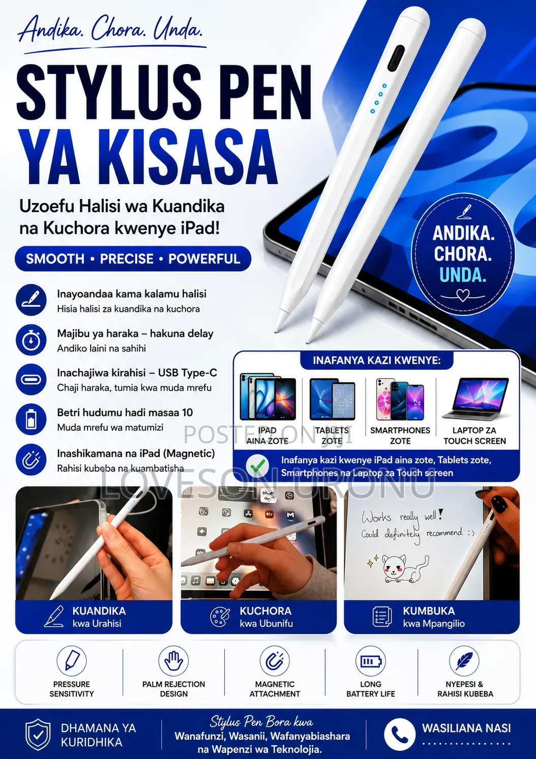 Android Tablets and iPads Stylus Pen