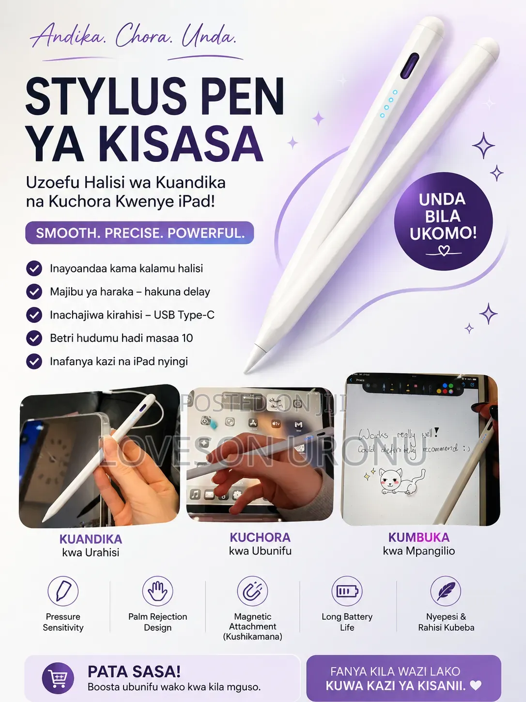 Android Tablets and iPads Stylus Pen