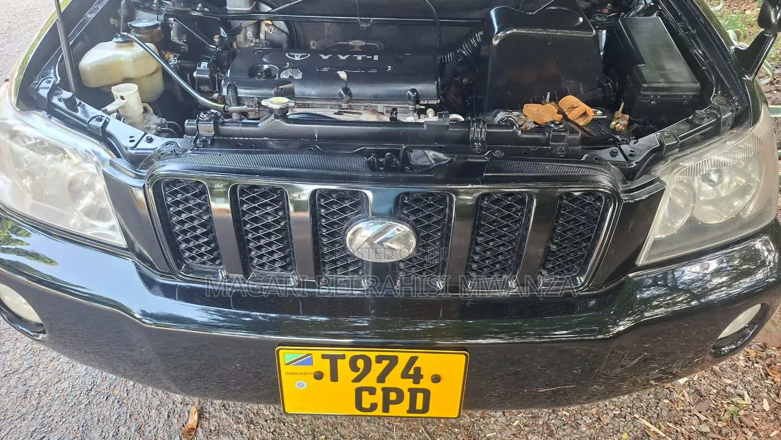 Toyota Kluger 2004 Black