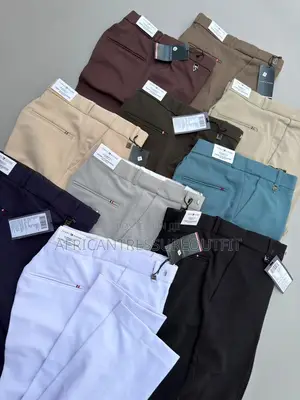 Tommy Hilfiger Premier Formal Pants Made in Peenut Fabric Collection