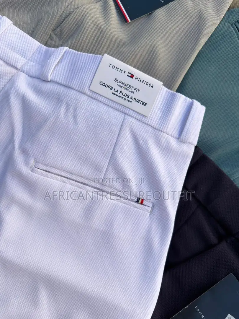 Tommy Hilfiger Premier Formal Pants Made in Peenut Fabric Collection