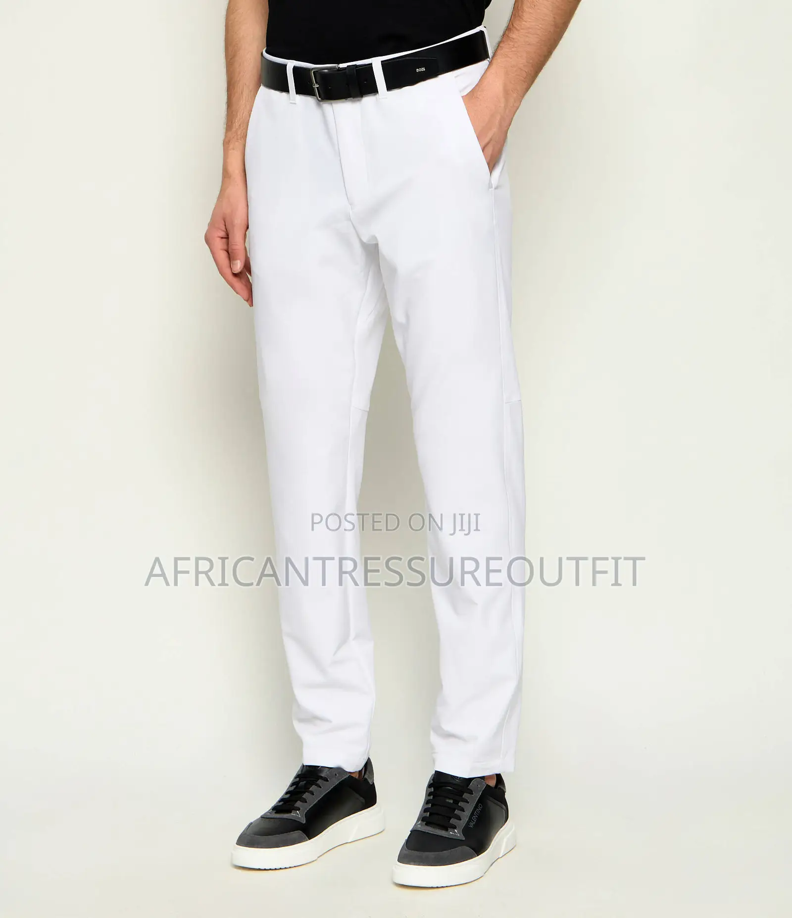 Tommy Hilfiger Premier Formal Pants Made in Peenut Fabric Collection