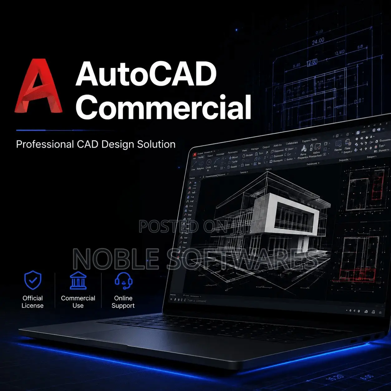 Autodesk Autocad (Commercial License Lifetime)