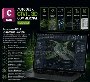 Autodesk Civil 3d (Commercial License Lifetime)