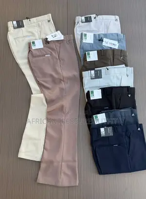 Laviron Trousers High Quality Fabrics Fitted Suit for Professional
