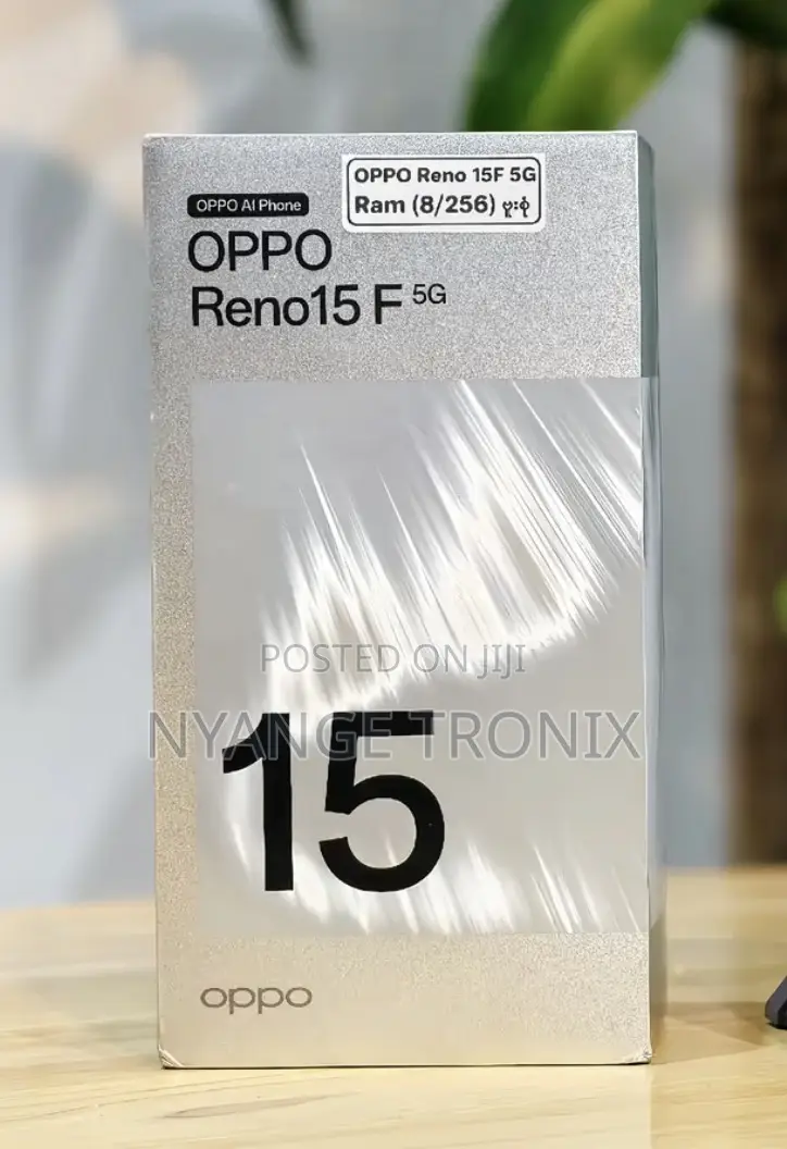 New Oppo Reno15 F 5G 256 GB Black