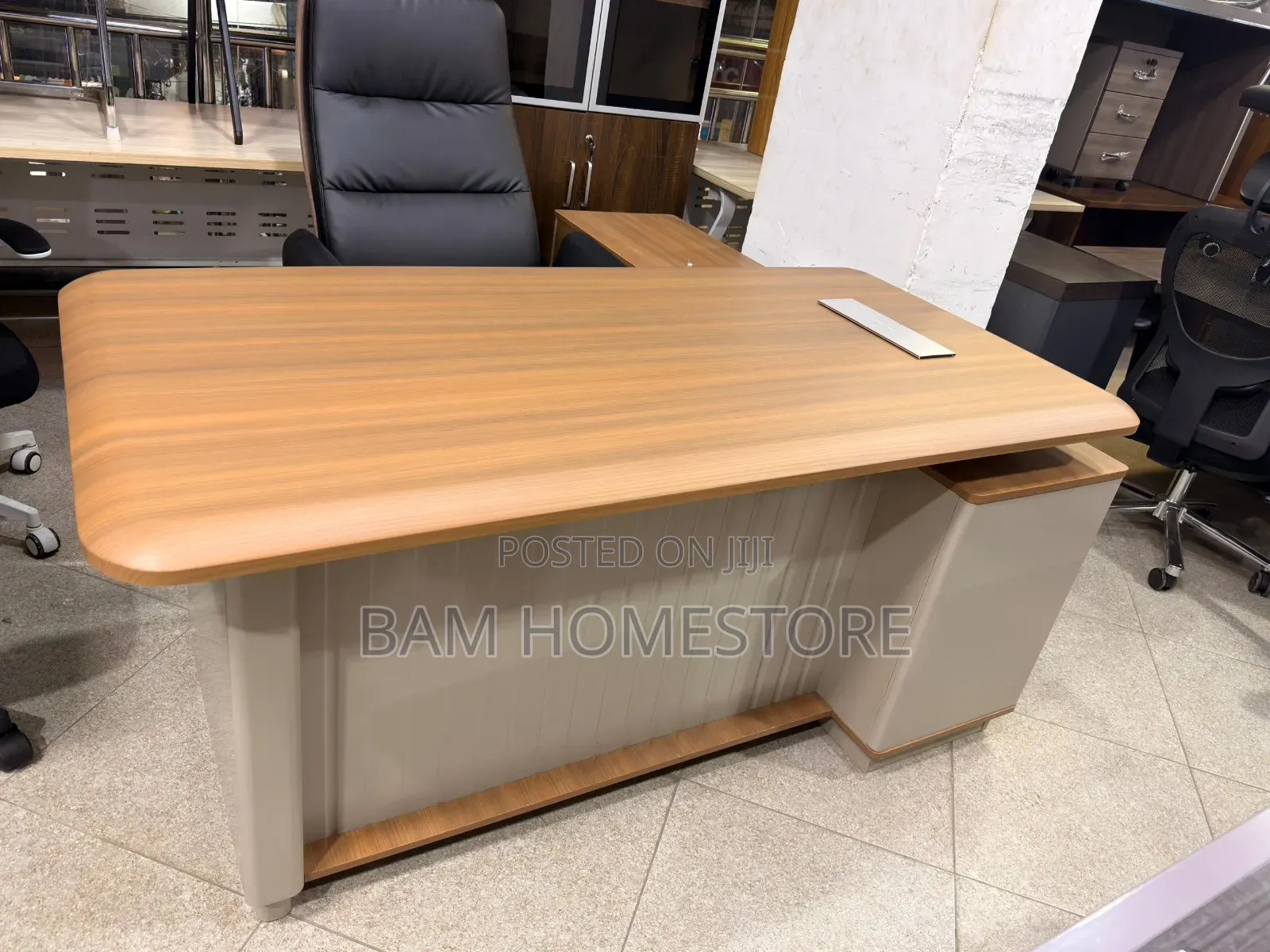 Imported L Shaped Executive Desk-160cm
