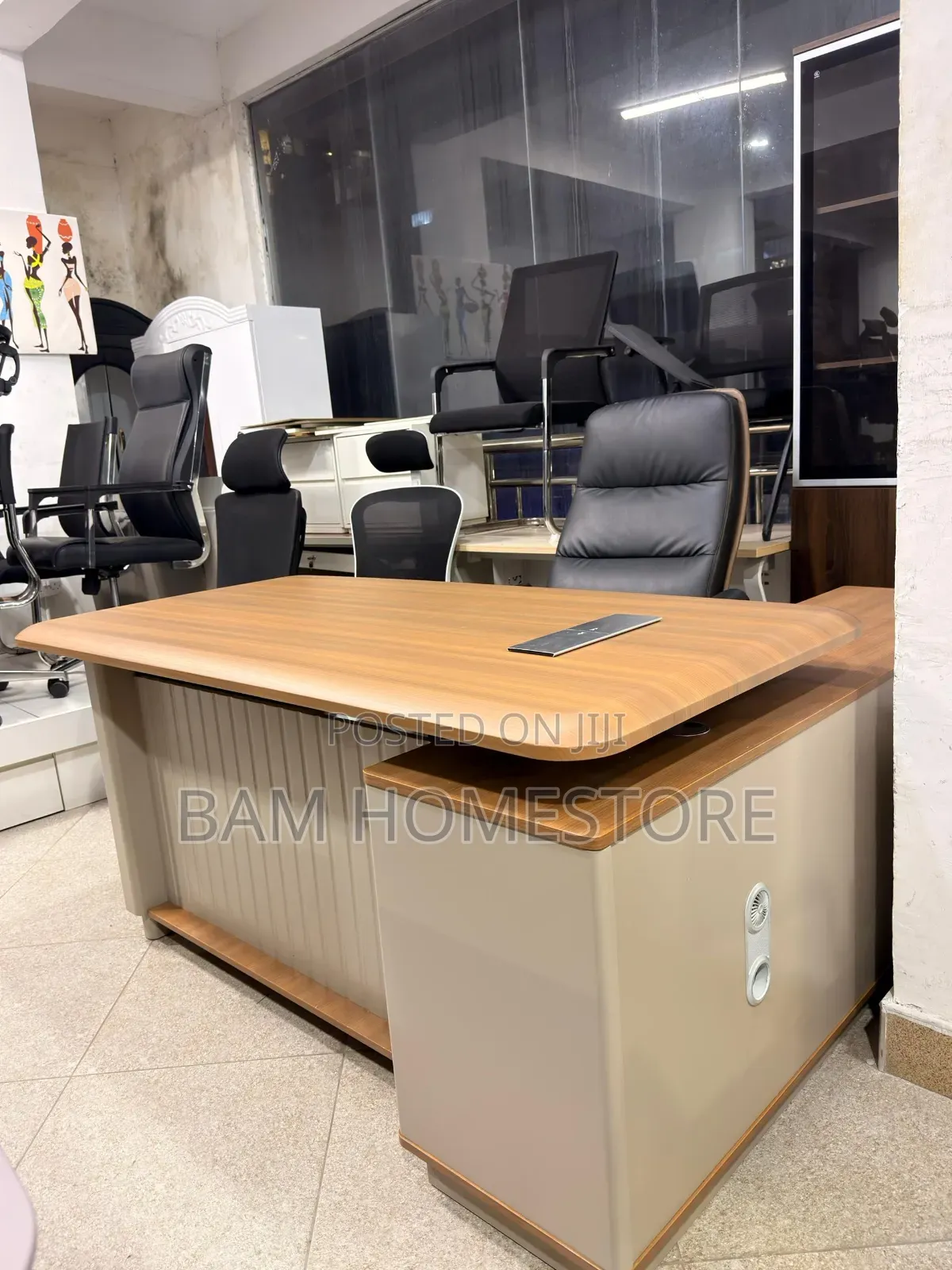 Imported L Shaped Executive Desk-160cm