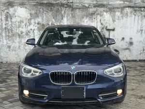 BMW 1 Series 2012 Blue