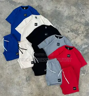Nike Sets Tshirt and Matching Shorts Available