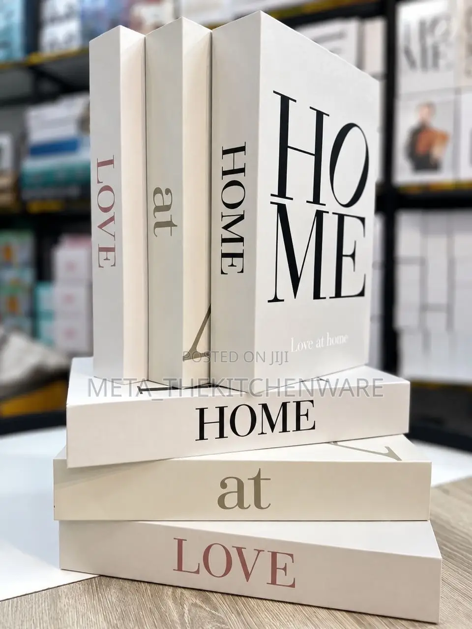 Empty Books Decore