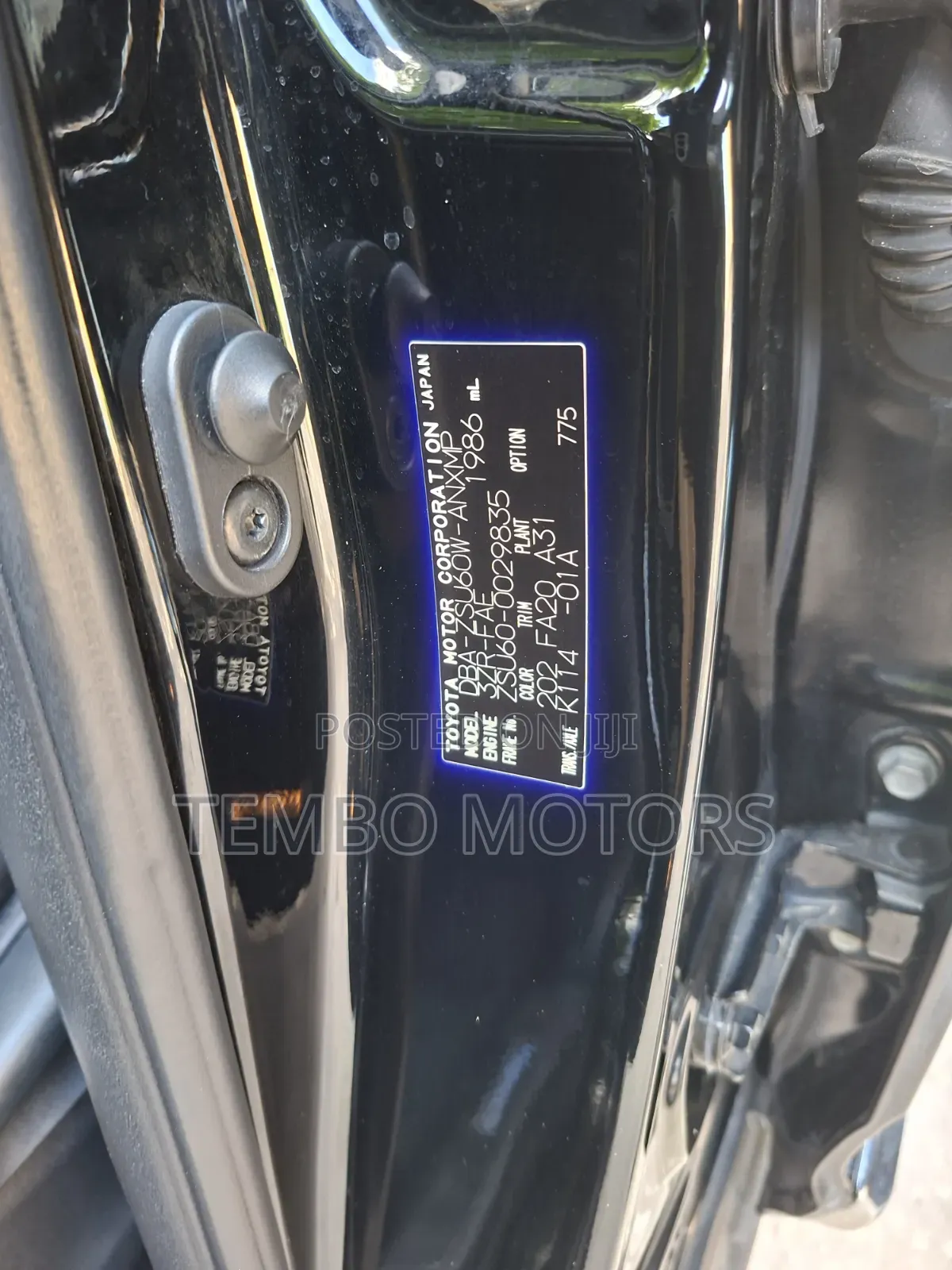 Toyota Harrier 2015 Black