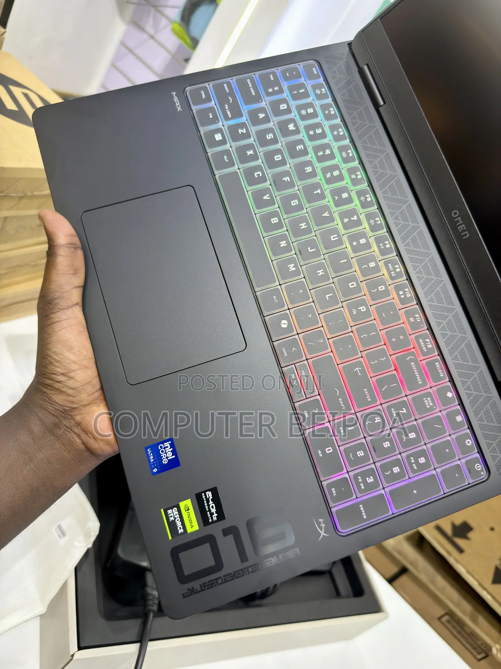 New Laptop HP Omen 17 32GB Intel Core Ultra 9 SSD 2T