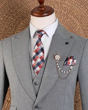 Light Grey Suit 3 Pieces