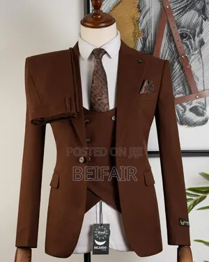 Deep Brown Suit