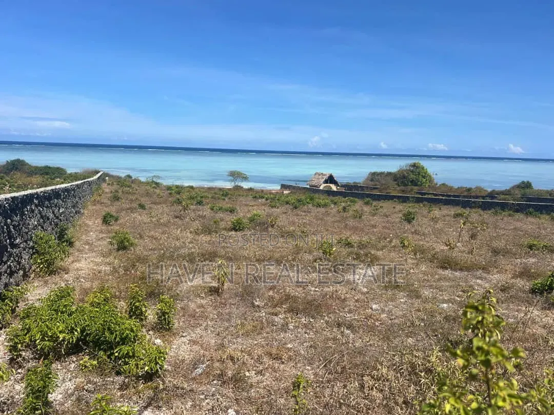Prime Beach Plot for Sale at Makunduchi Zanzibar