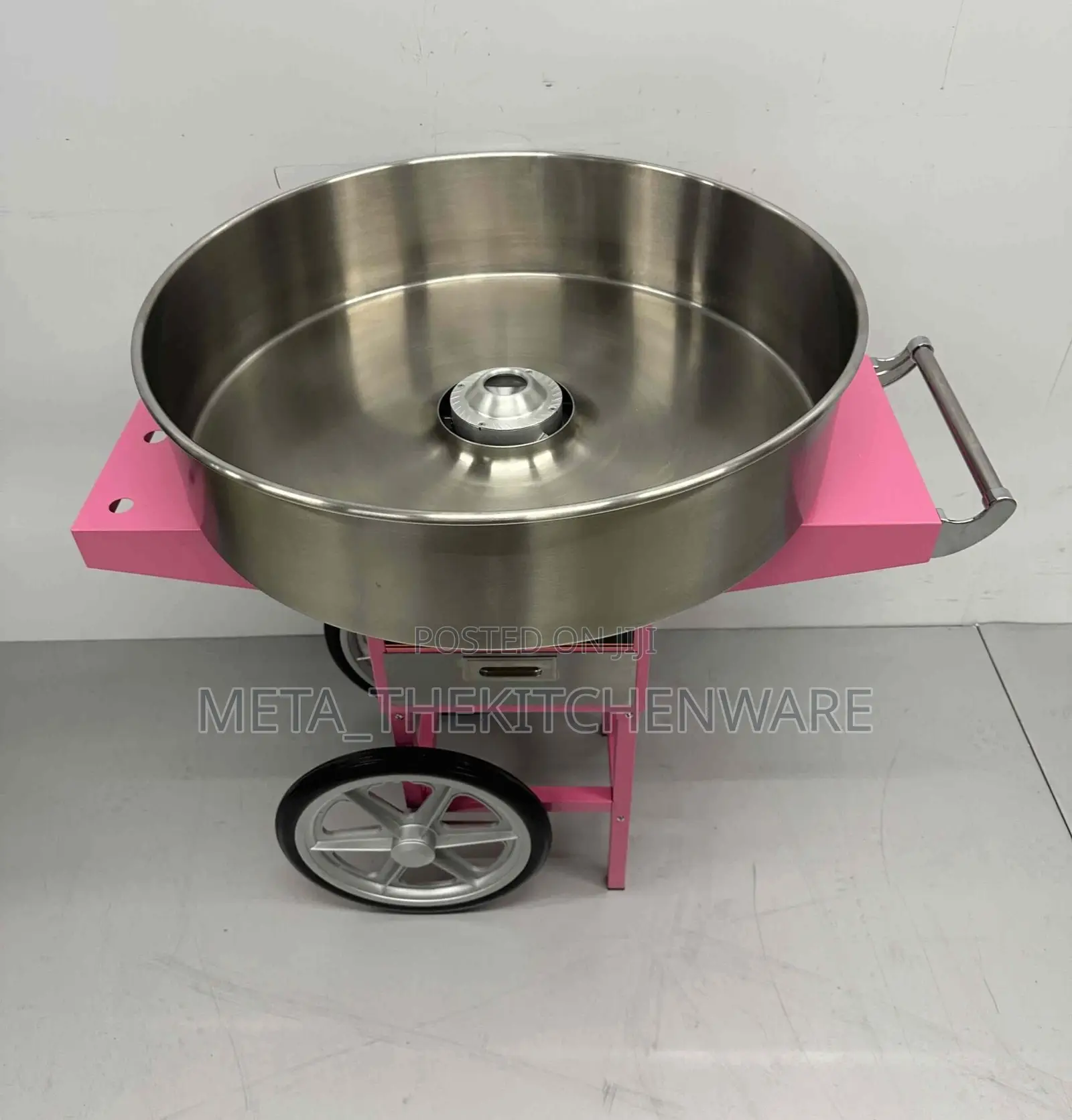 Commercial Electric Candy Floss Machine With Cart 0.9kw, 73cm Ec-04c